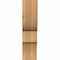 Ekena Millwork Ridgewood Rough Sawn Corbel, Western Red Cedar, 6"W x 8"D x 24"H COR06X08X24RID00RWR - alternate 3